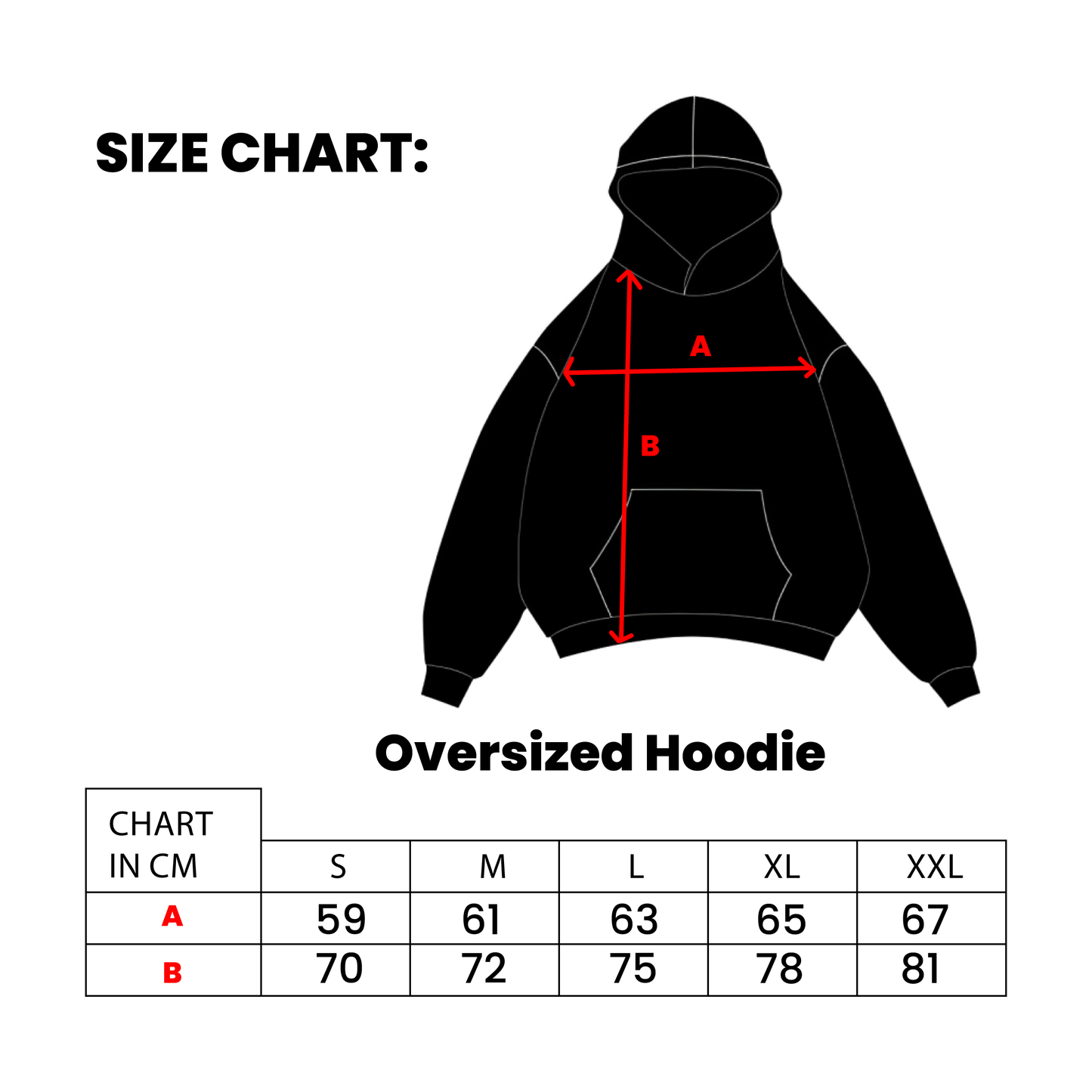 WORK IN SILENCE Oversized Hoodie